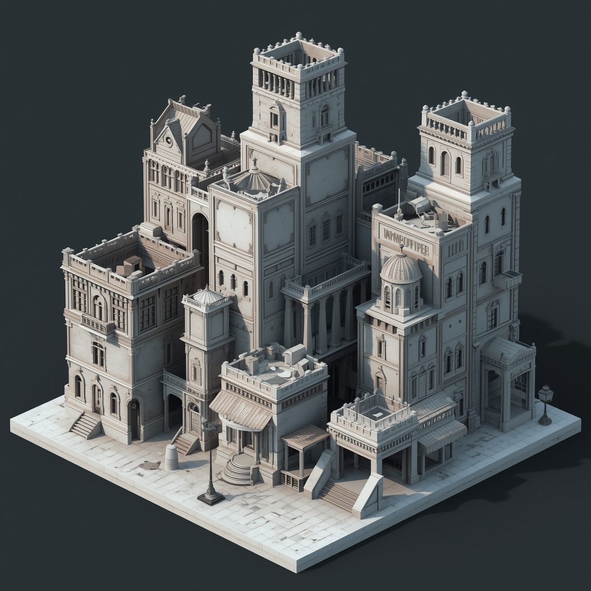 3D modeling workflow