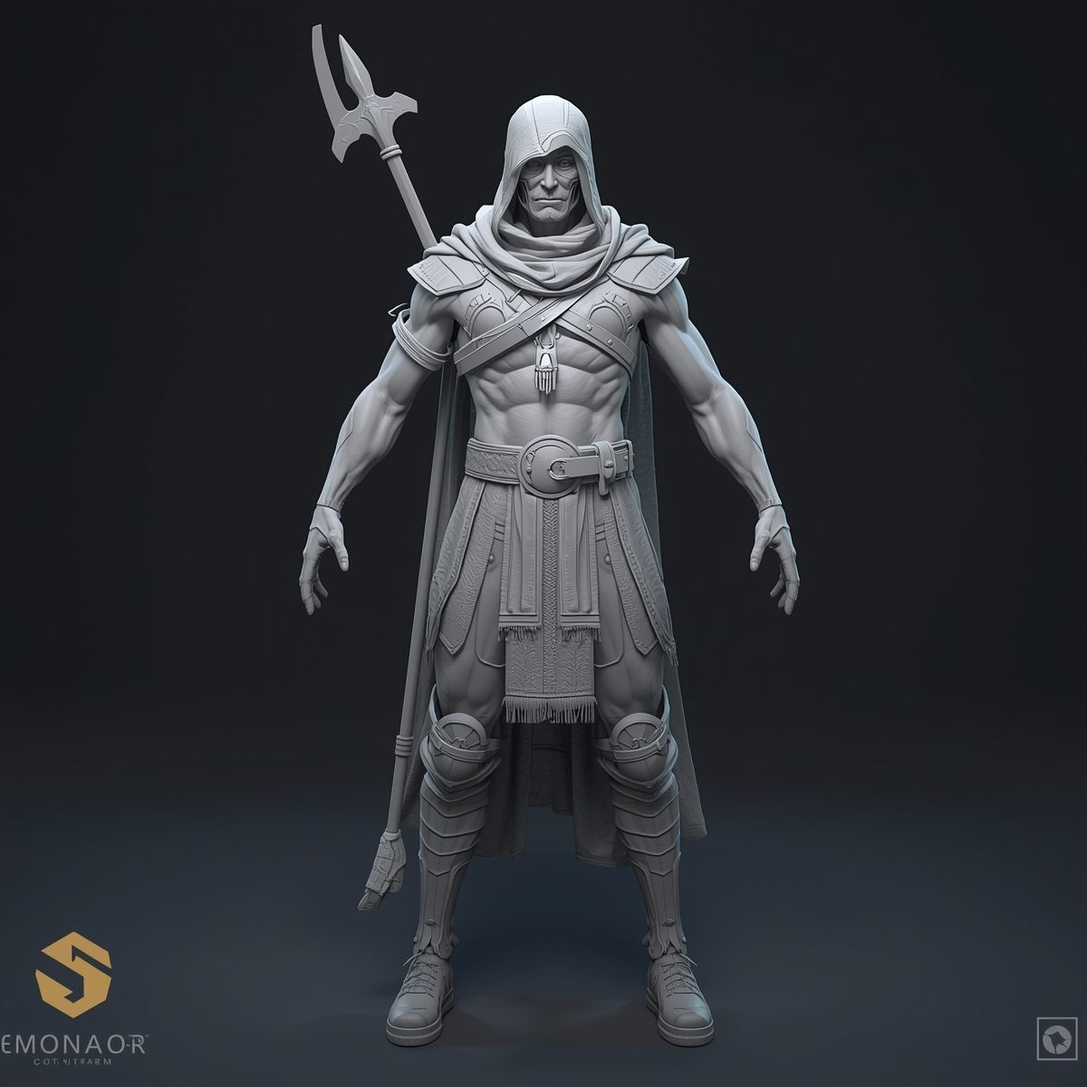 Professional 3D render created in Personaloeshopia course